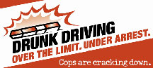 Drunk Driving banner